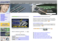 Desktop Screenshot of gigaram.com